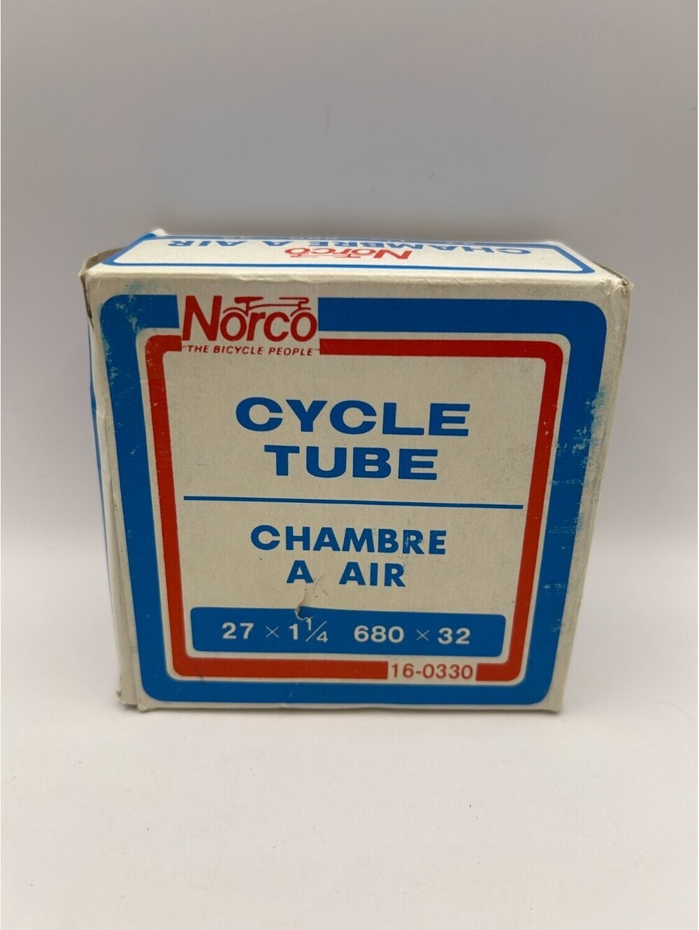Vintage Norco Bicycle Inner Tube 27 x 1 1/4 (680 32 mm) 16-0330 NOS in Box Black